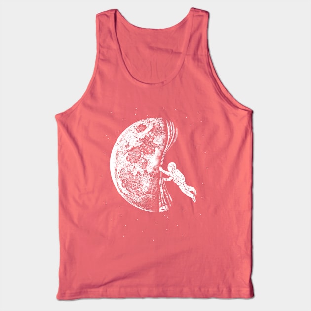 Astronaut The night has come Tank Top by barmalisiRTB